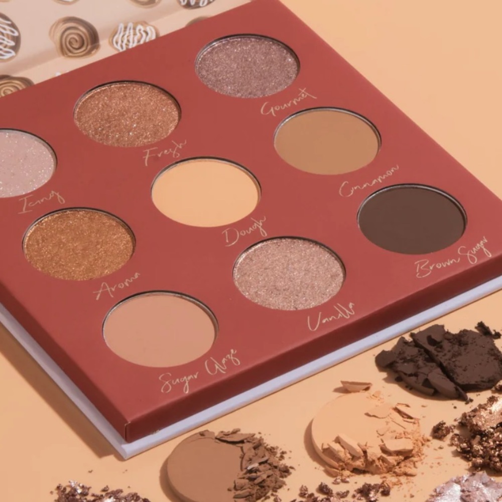 Beauty Bakerie Brown and Cream Eyeshadow Palette